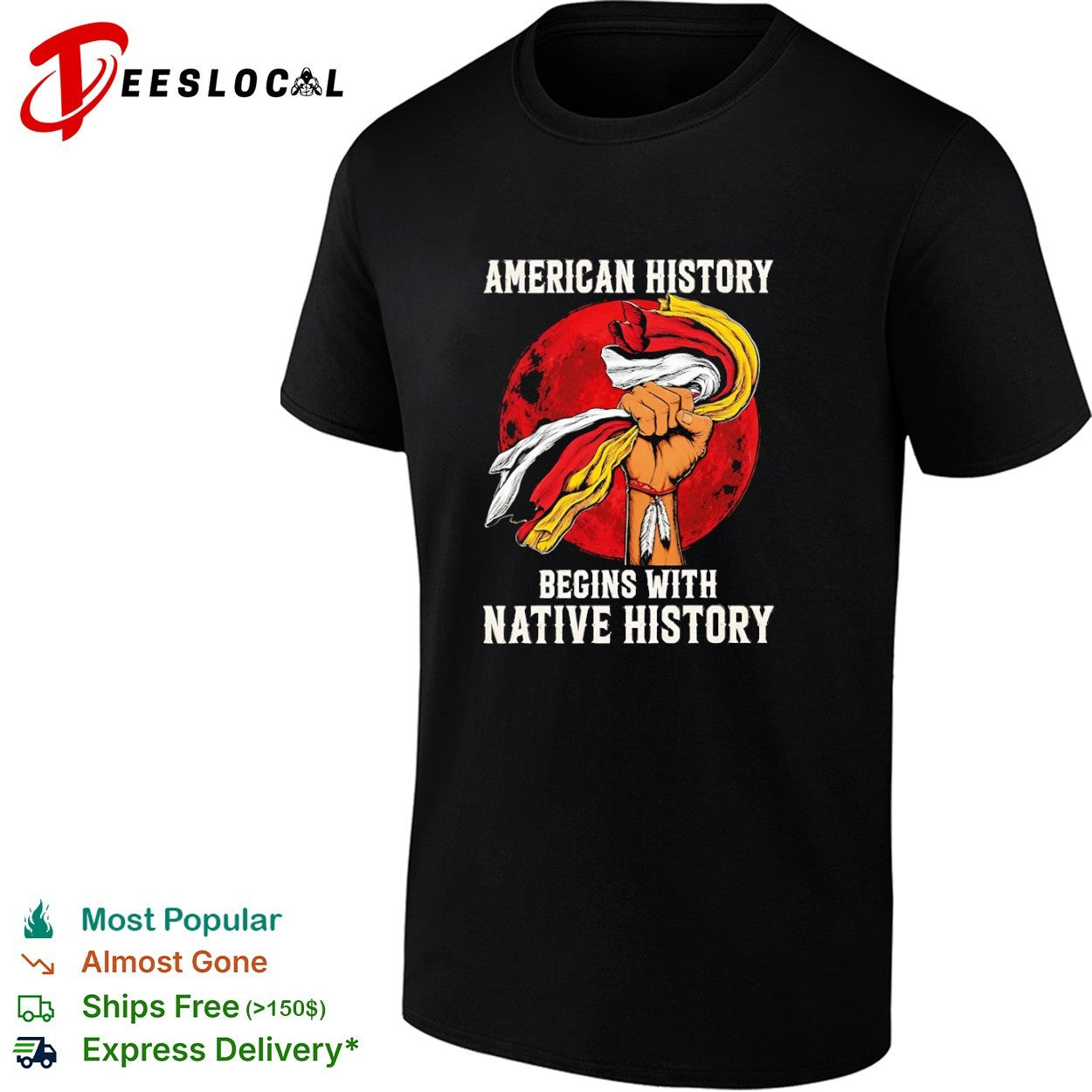 American History Begins with Native History shirt