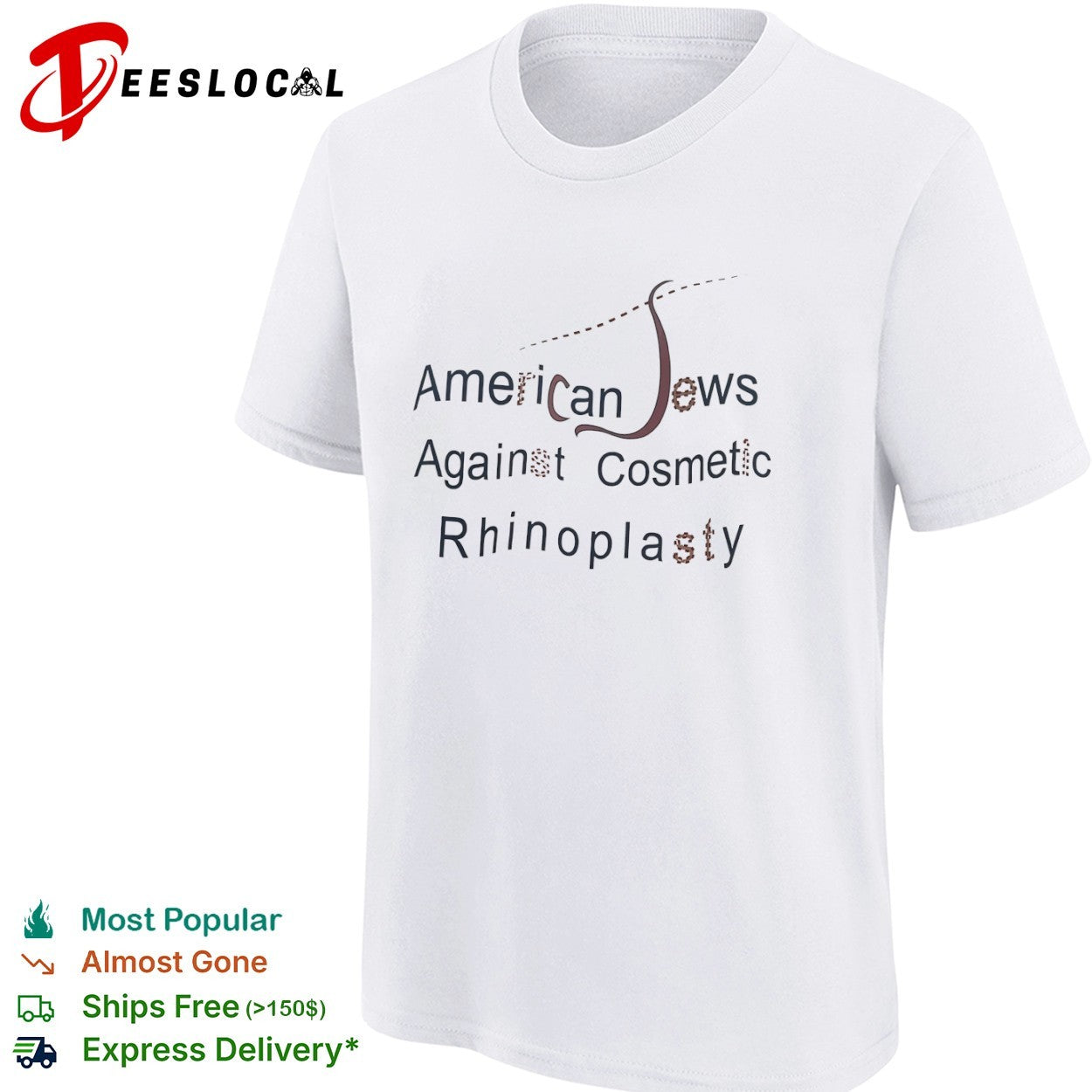 American Jews Against Cosmetic Rhinoplasty shirt