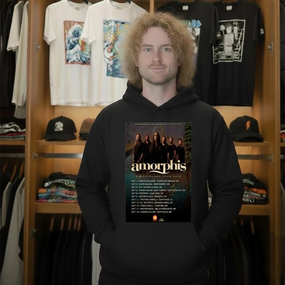 Amorphis Latin America Tour 2026 Poster Shirt