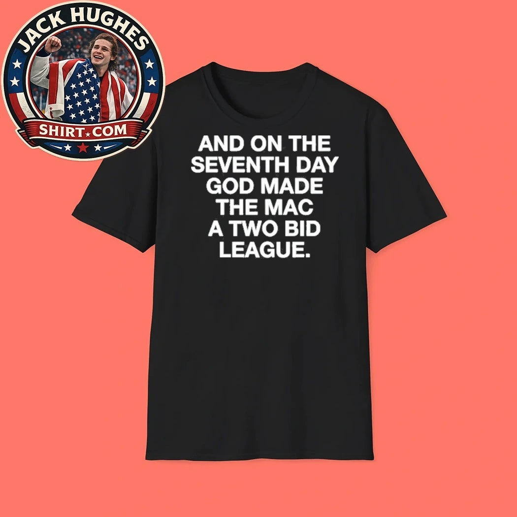 And On The Seventh Day God Made The Mac A Two Bid League Hoodie