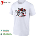 Angry School Bus Goalie Hockey Cartoon Mascot shirt