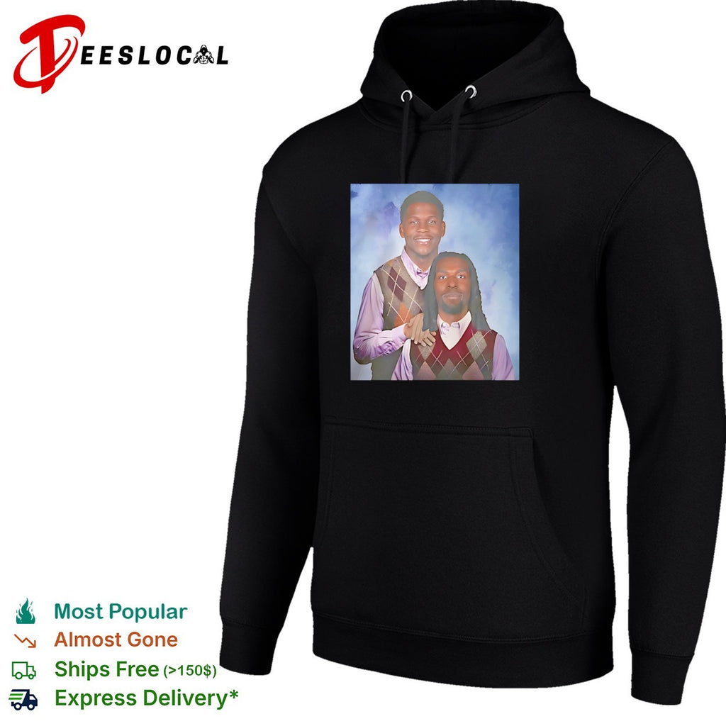 Anthony Edwards and Naz Reid Step Brothers shirt