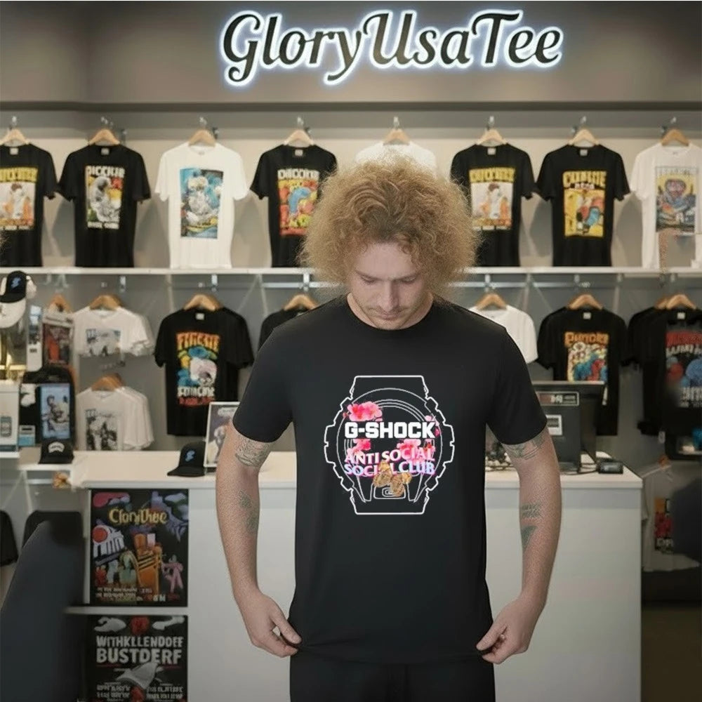 Antisocialsocialclub Merch Store Shop Assc X Casio G-Shock Shirt