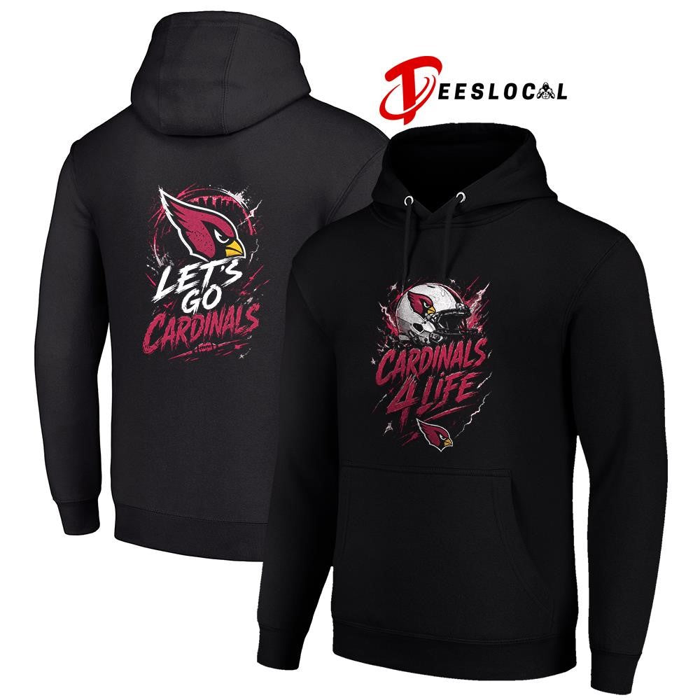 Arizona Cardinals x fan 4 life graphic shirt