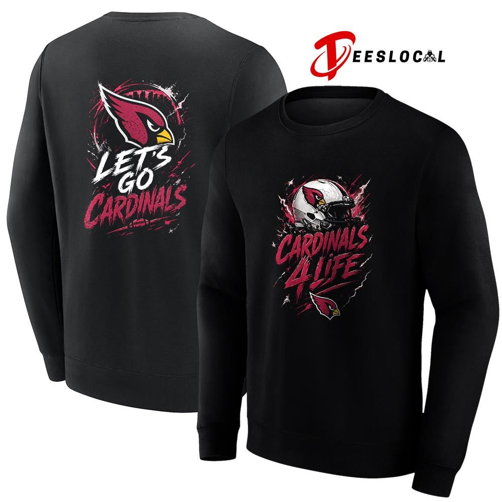 Arizona Cardinals x fan 4 life graphic shirt