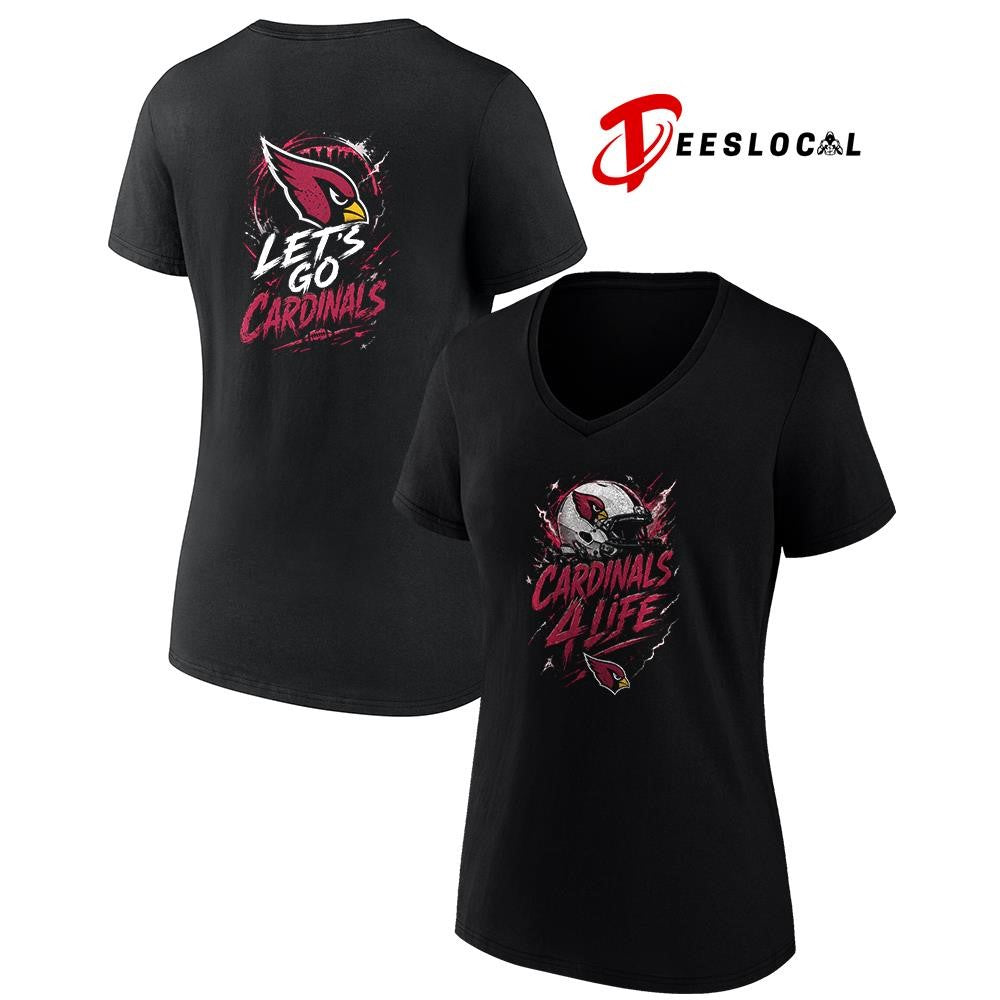 Arizona Cardinals x fan 4 life graphic shirt