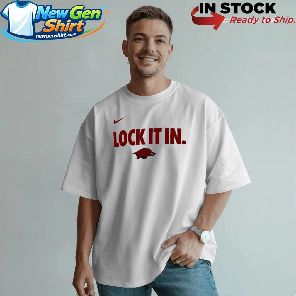 Arkansas Razorbacks Lock It In Shirt