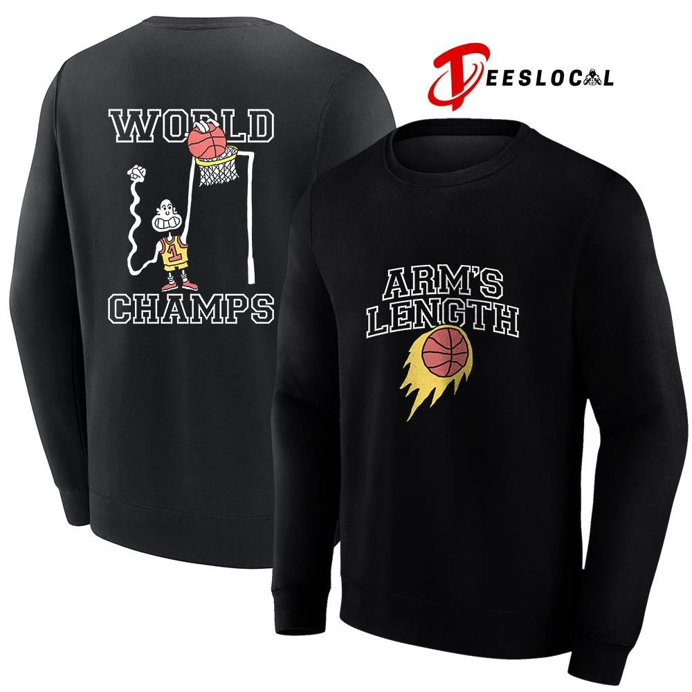 Arm’s Length world champs basketball shirt