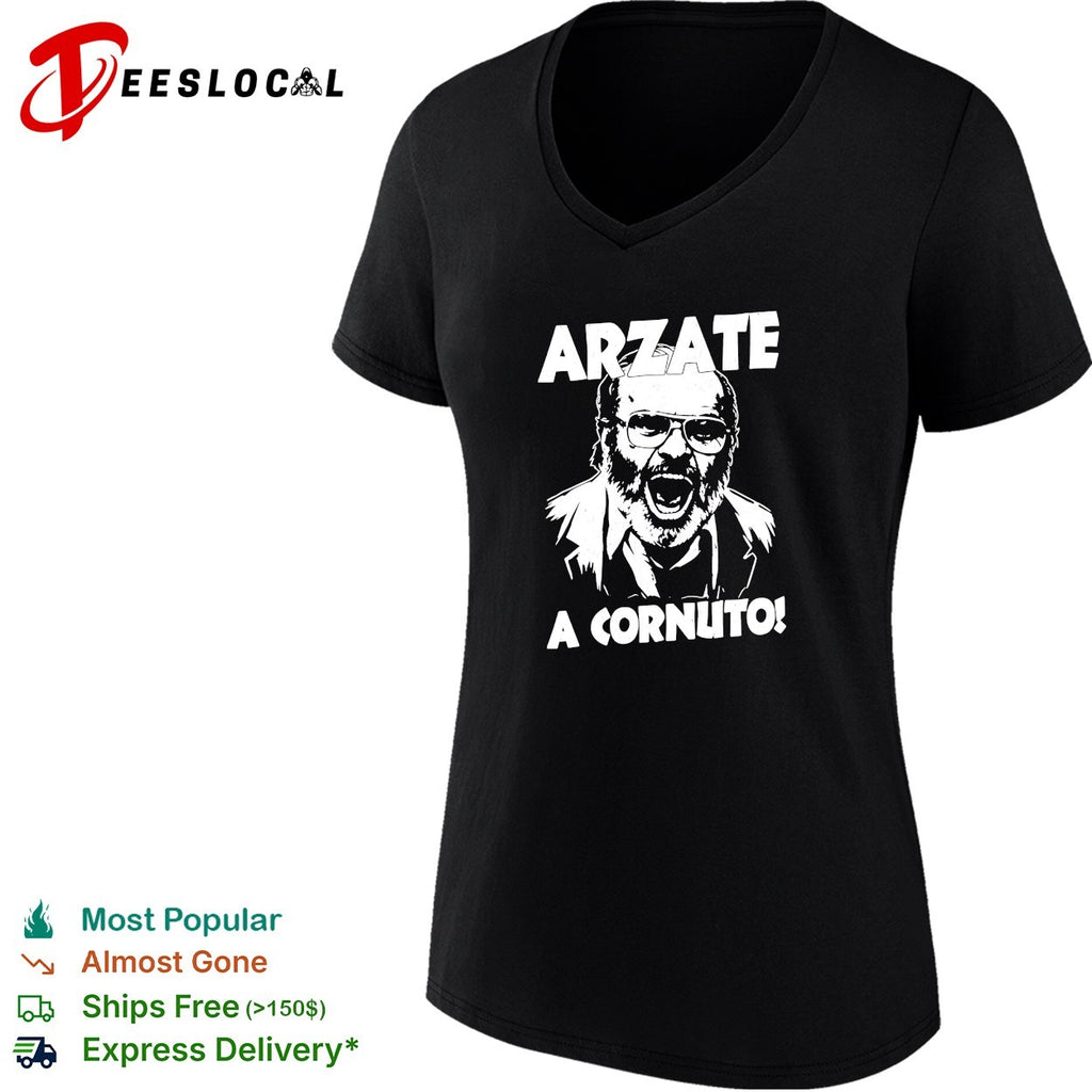 Arzate screaming a cornuto meme shirt