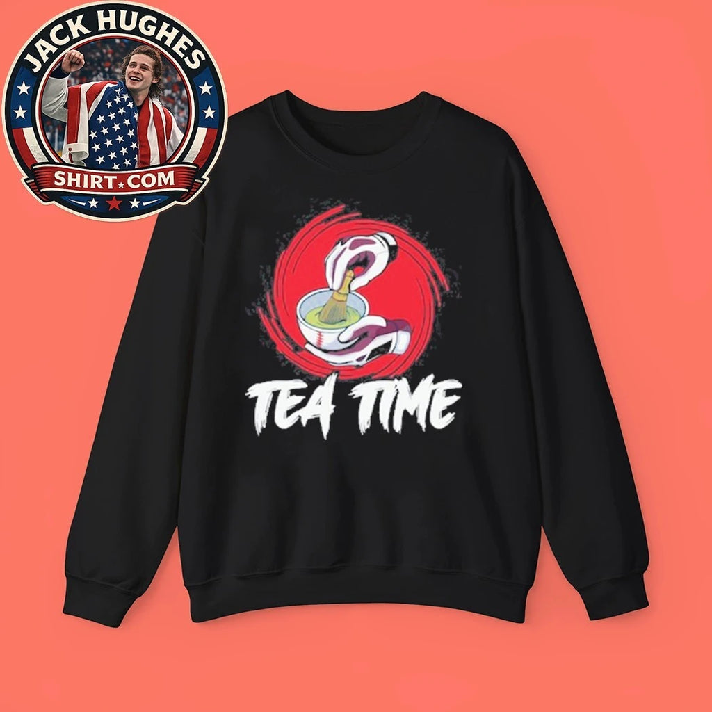 Athlete Logos Tea Time Graphic T-Shirt