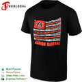 Auburn Tigers baseball American Flag shirt
