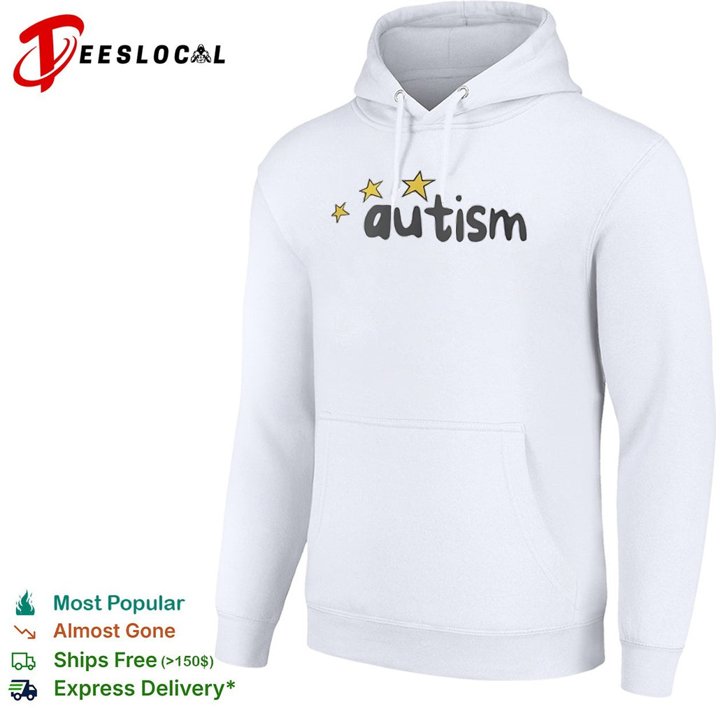 Autism with yellow stars shirt