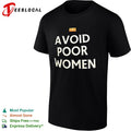 Avoid poor women Uganda flag shirt