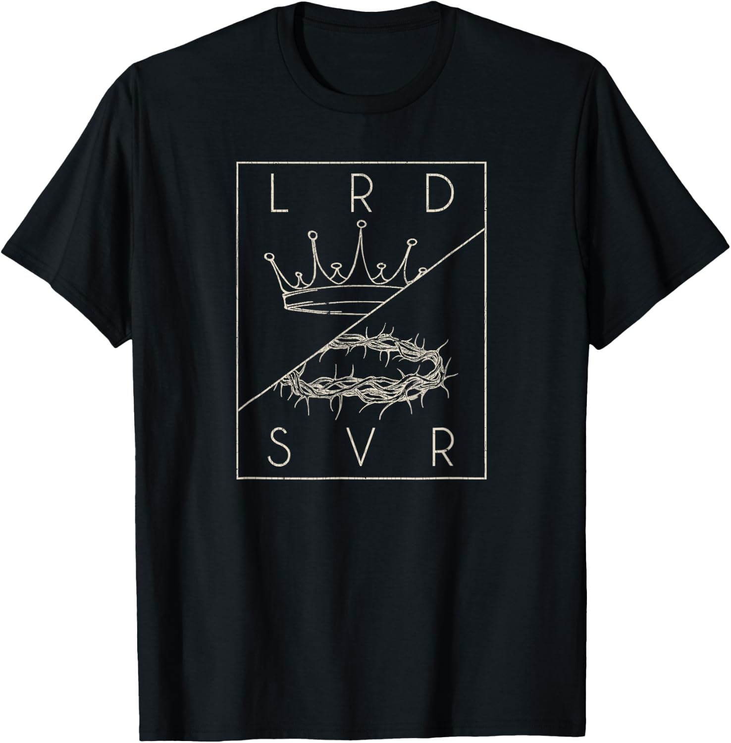 Vintage Retro Jesus Christian Lord & Savior Graphic T-Shirt