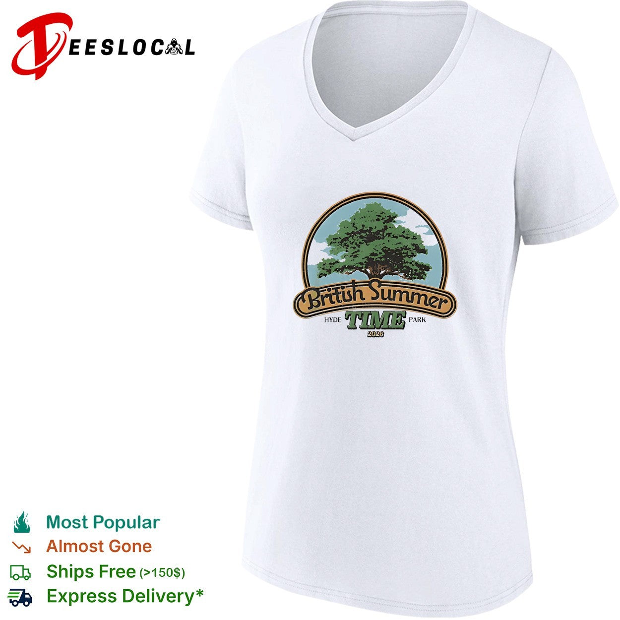 BST Hyde Park Festival Hyde Park London On June 2026 British Summer Time shirt