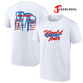 Bad Bunny DTMF World Tour monobloc cities shirt