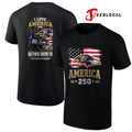 Baltimore Ravens 250 years of freedom mascot shirt