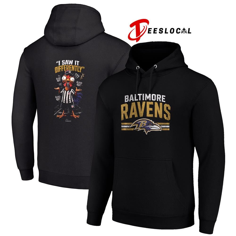 Baltimore Ravens Blind ref I saw it differently shirt