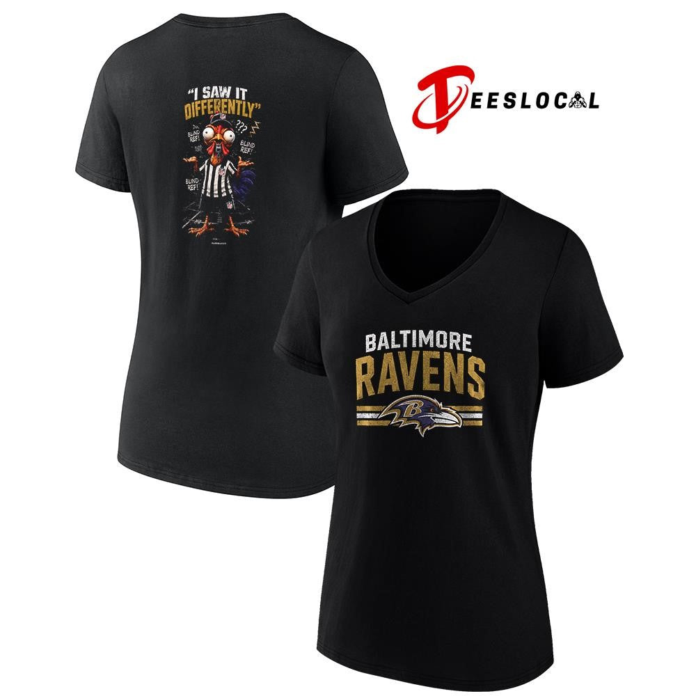 Baltimore Ravens Blind ref I saw it differently shirt
