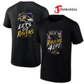 Baltimore Ravens x fan 4 life graphic shirt
