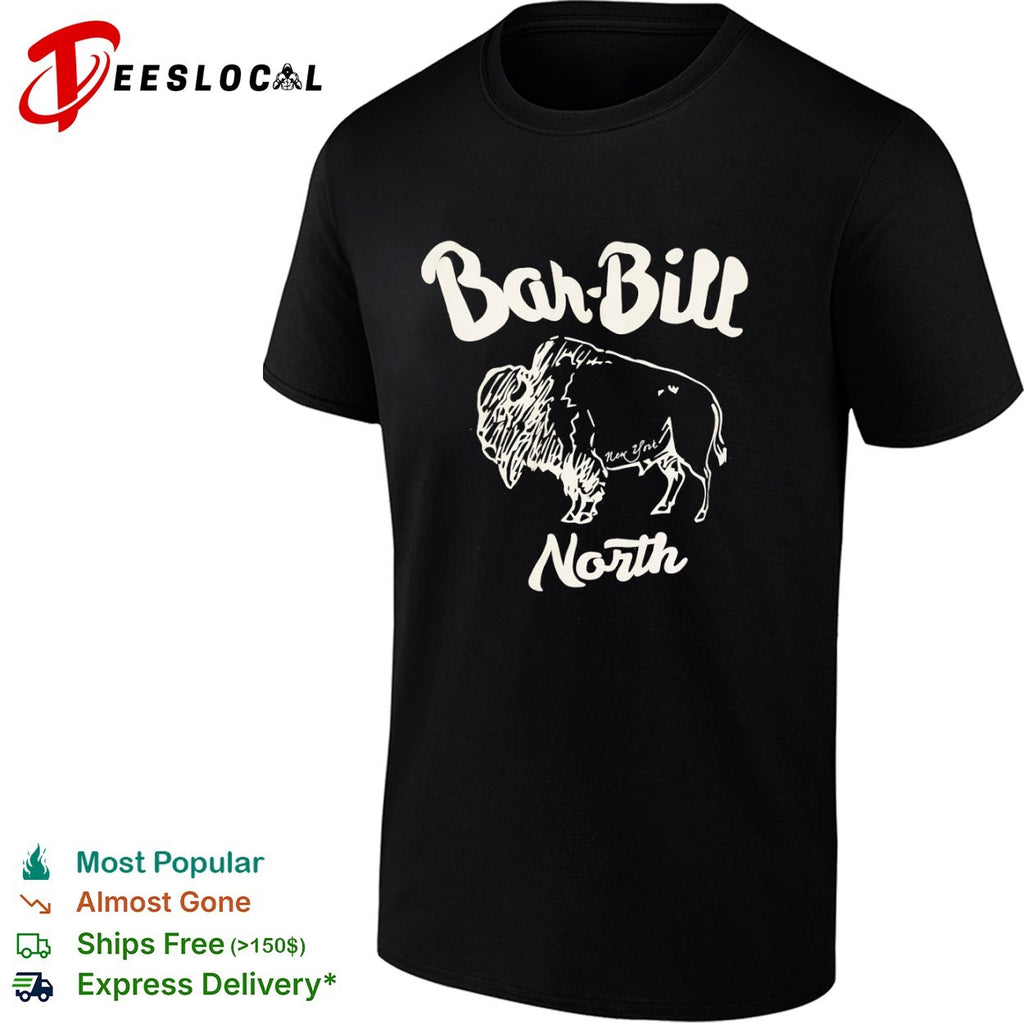 Bar Bill North Buffalo New York American Bison shirt