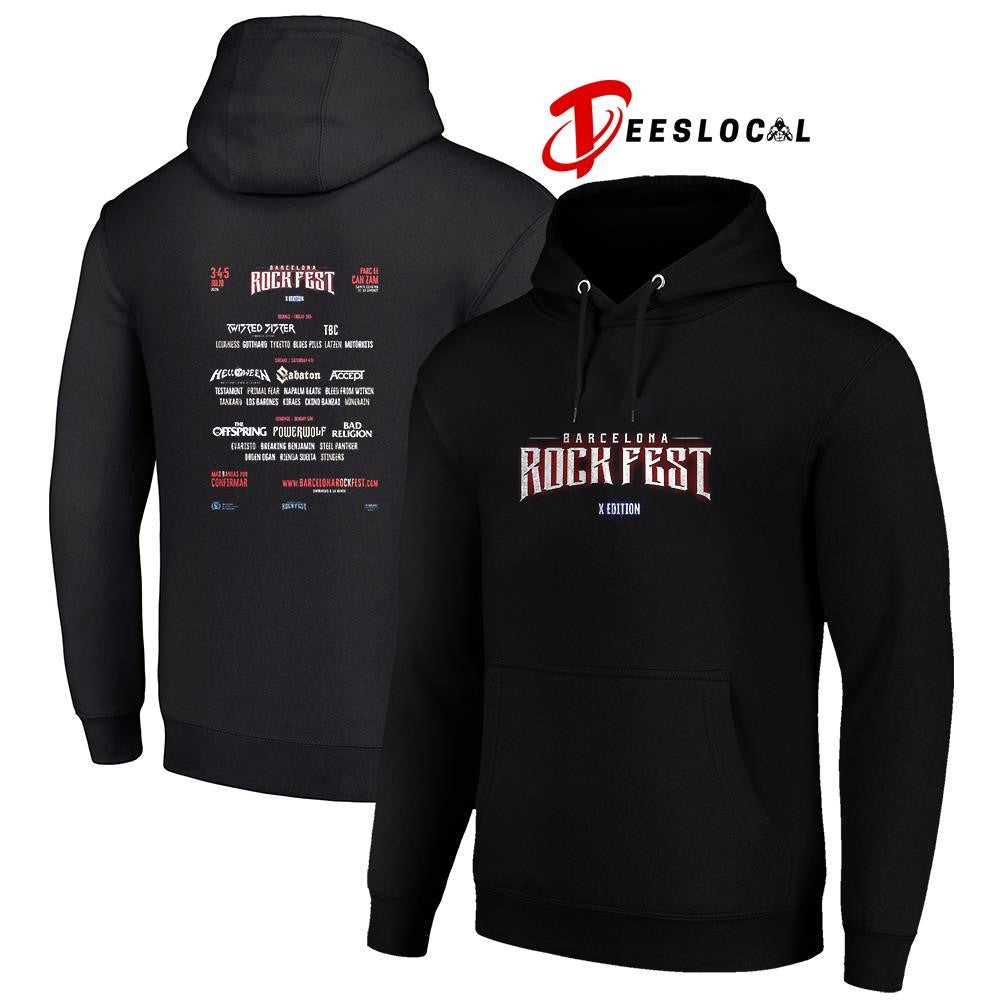 Barcelona Rock Fest 2026 Parc de Can Zam Santa Coloma de Gramenet shirt