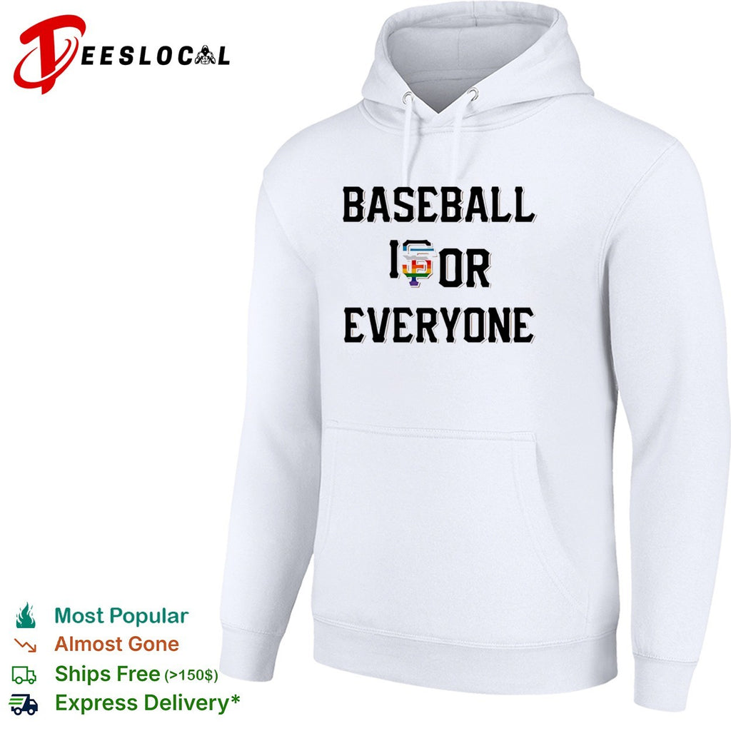 Baseball is for Everyone San Francisco Giants Pride Rainbow shirt