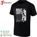 Baseball pitcher bright lights big schlitty skyline shirt