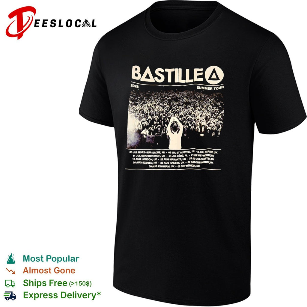 Bastille 2026 Summer Tour Concert shirt