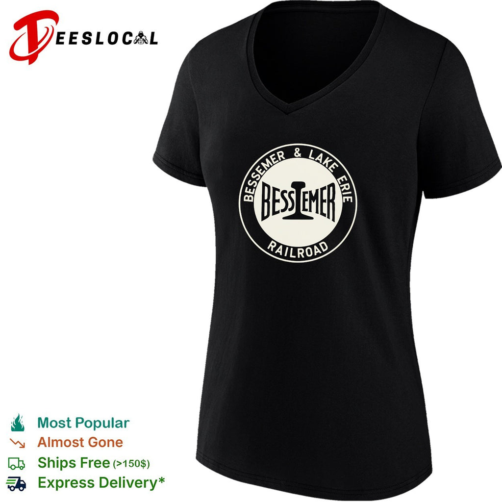Bessemer and Lake Erie Railroad circular logo shirt