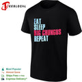 Big Chungus eat sleep repeat shirt