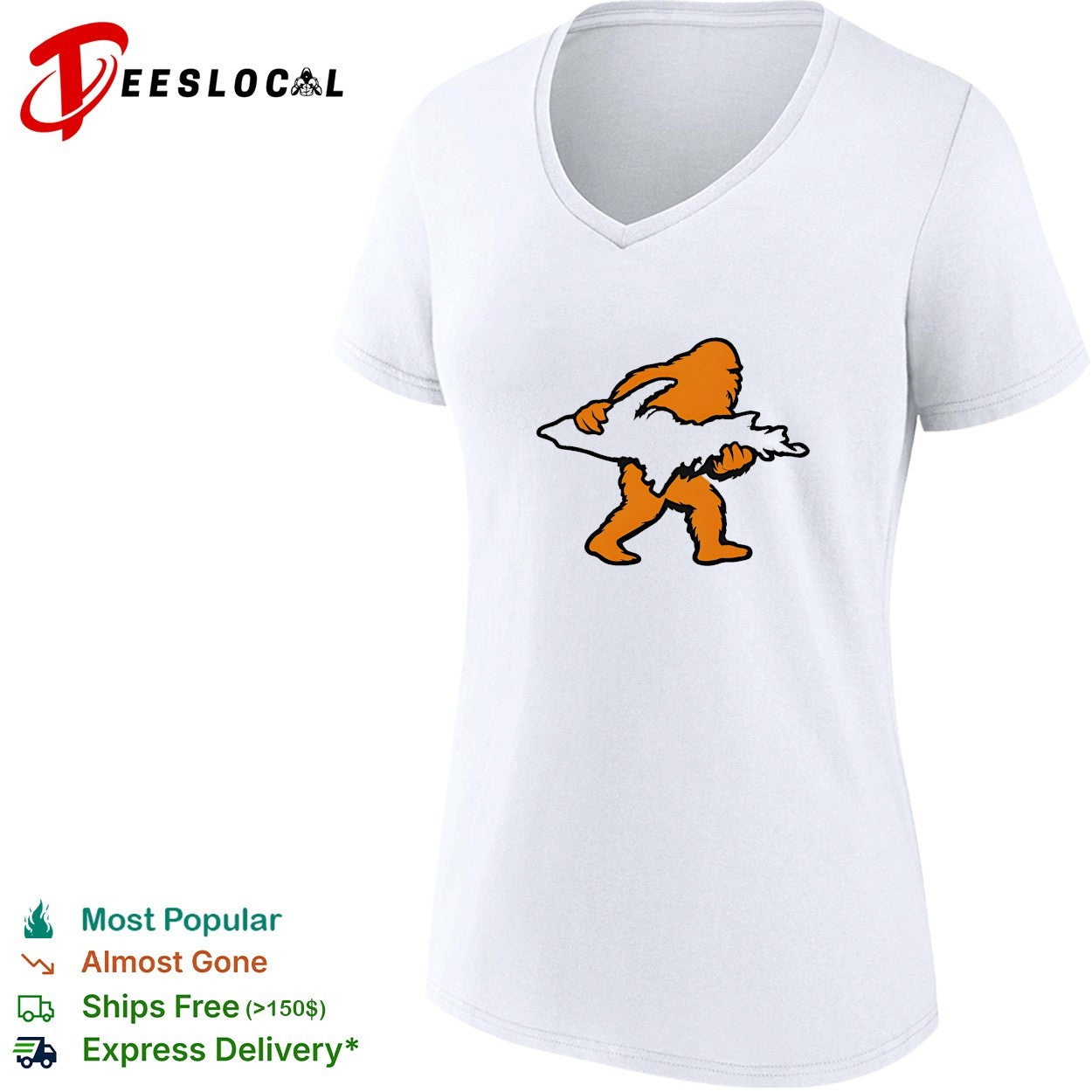 Bigfoot Holding UP Of Michigan Upper Peninsula shirt