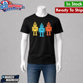 Binary 01 10 11 Robot Shirt