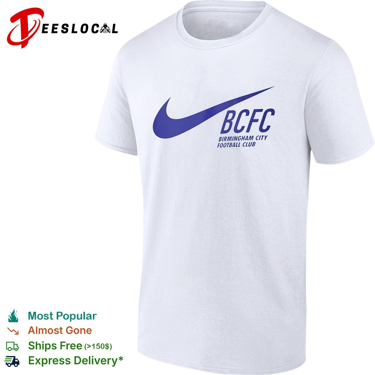 Birmingham City Football Club BCFC shirt