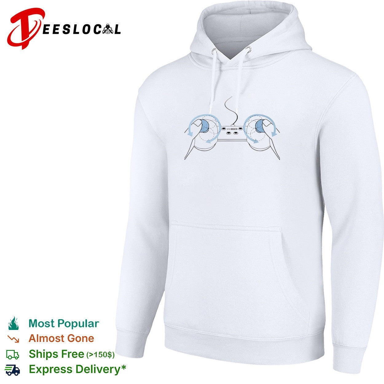 Bitch Control Gaming Controller Joystick Rotation Gamer Shirt