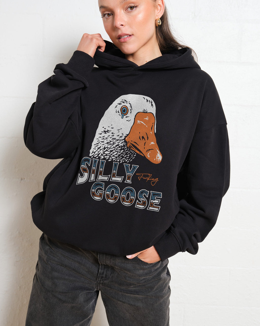 Silly Fkn Goose Hoodie