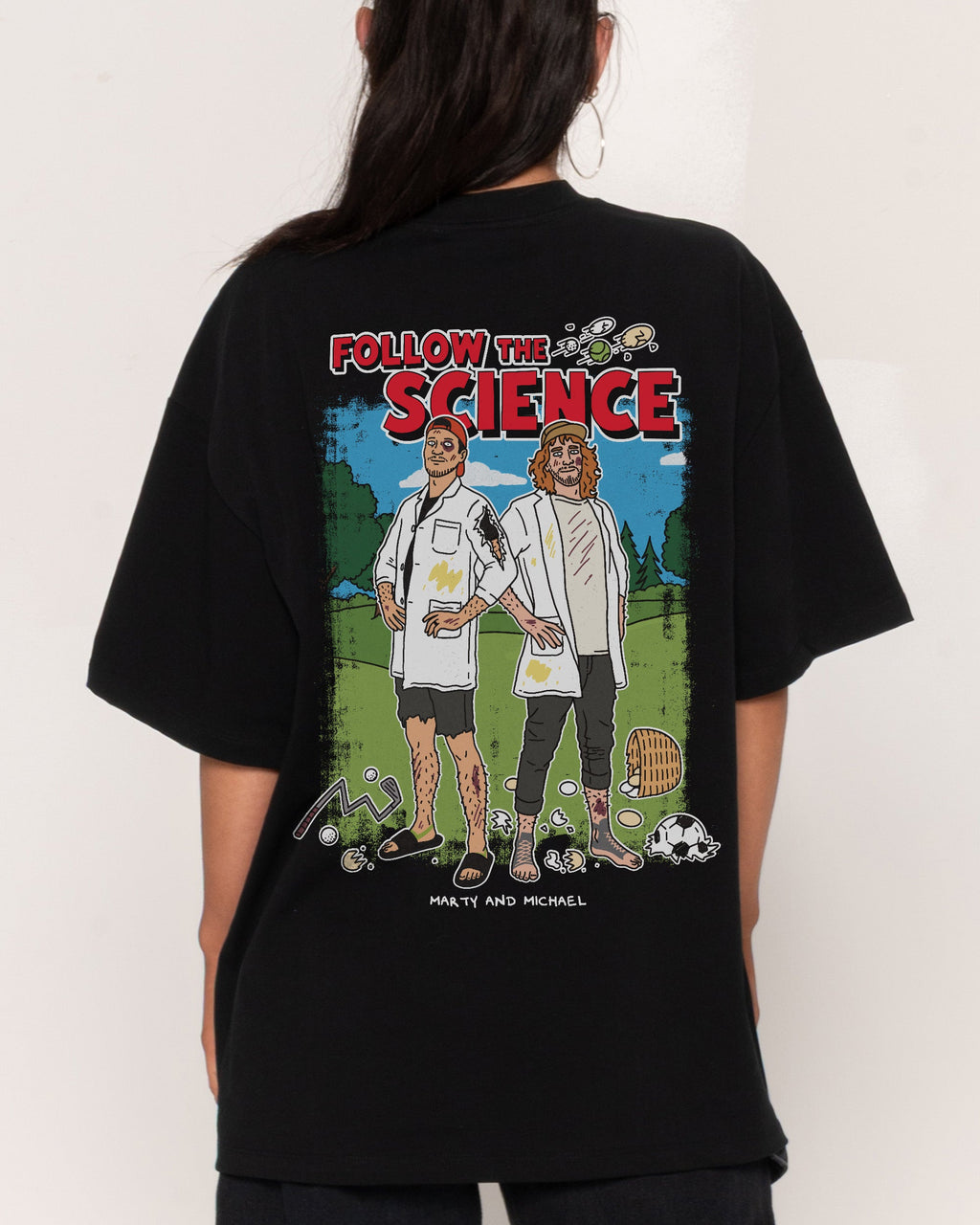 FTS (Follow the Science) Oversized Tee