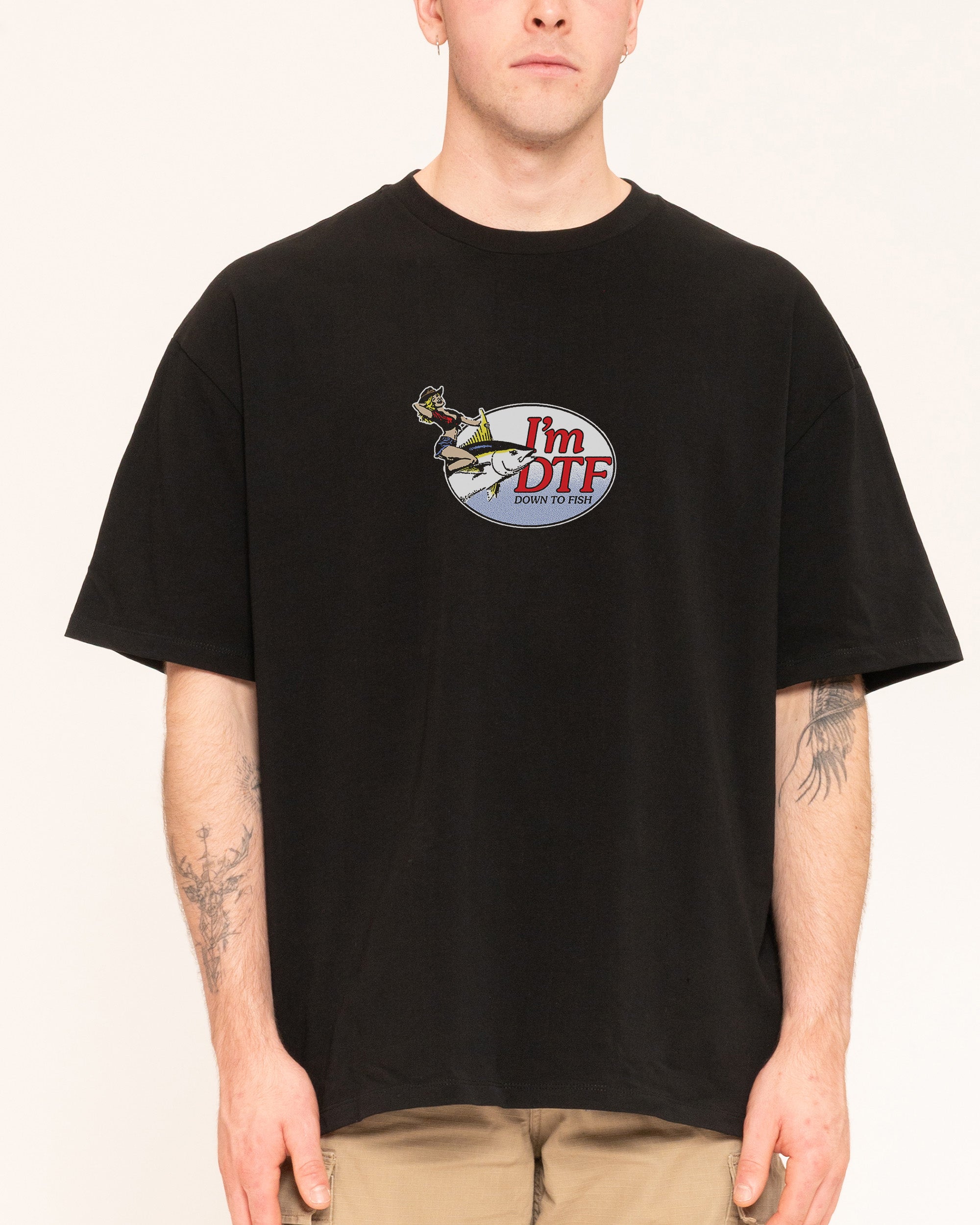 I'm DTF! Oversized Tee