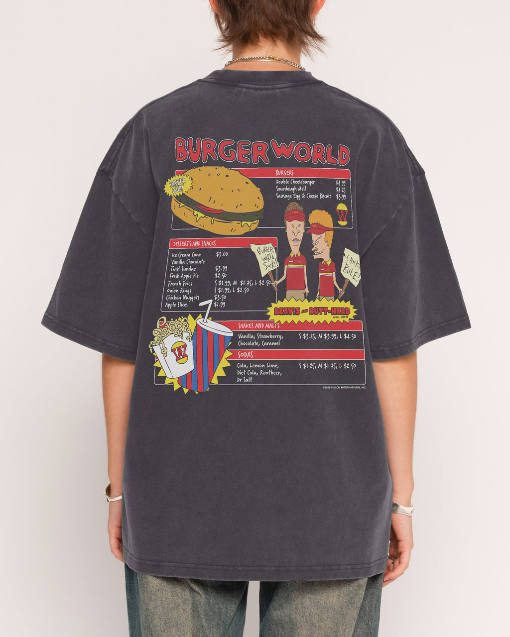 Burger World Wash Tee
