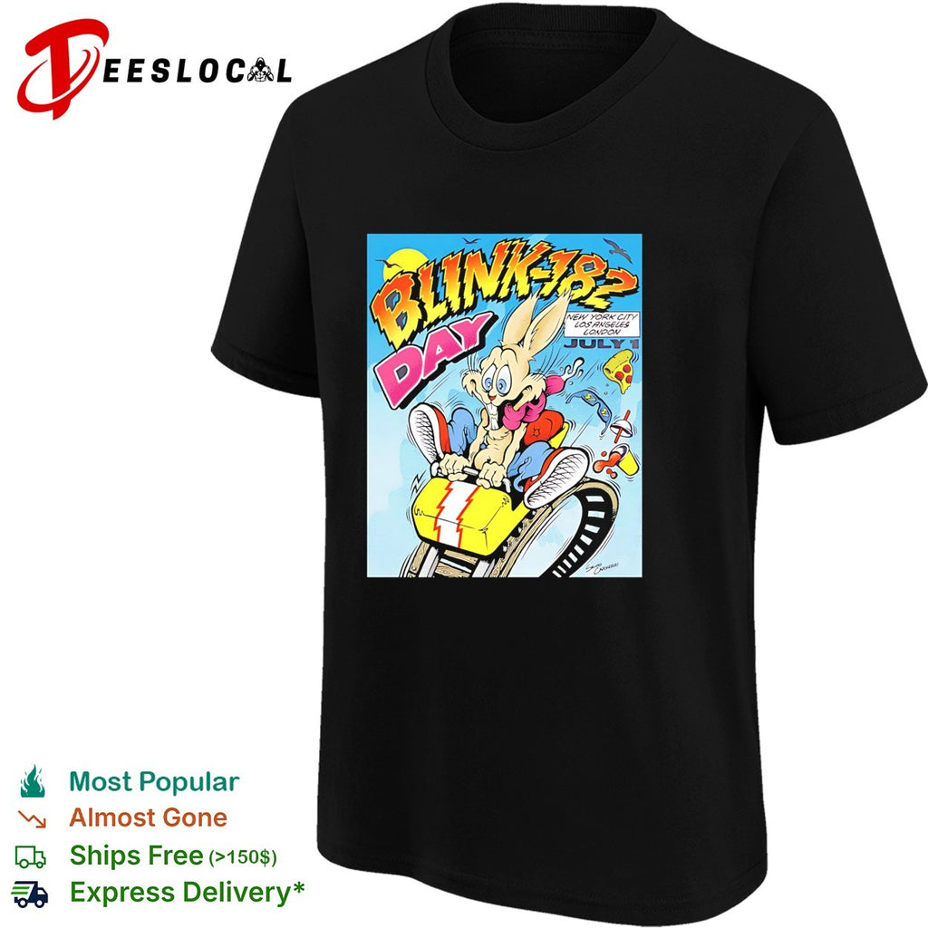 Blink 182 Day For New York City Los Angles And London On July 1 2026 shirt
