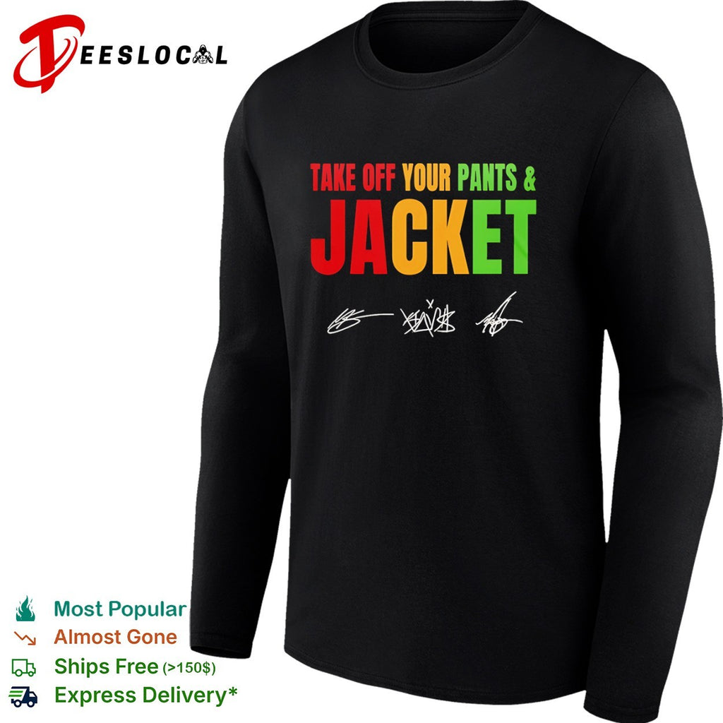 Blink-182 Take Off Your Pants and Jacket 25th Anniversary shirt