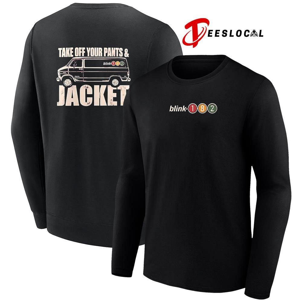 Blink 182 Take Off Your Pants and Jacket anniversary the van maroon shirt