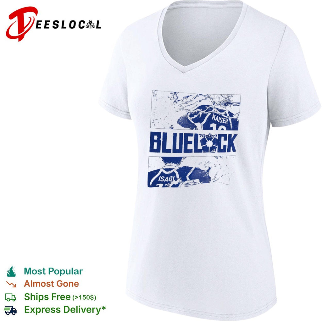 Blue Lock Kaiser and Isagi Manga Panels shirt