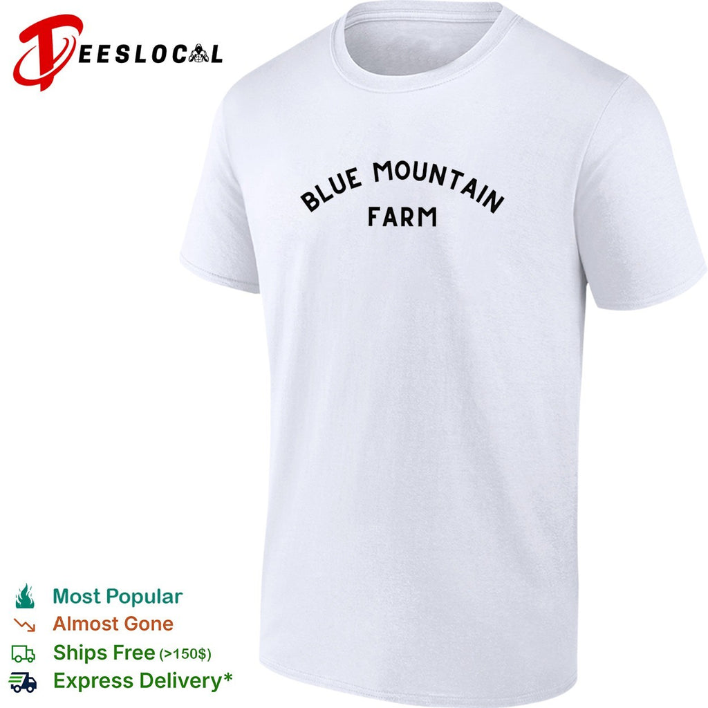 Blue mountain farm shirt