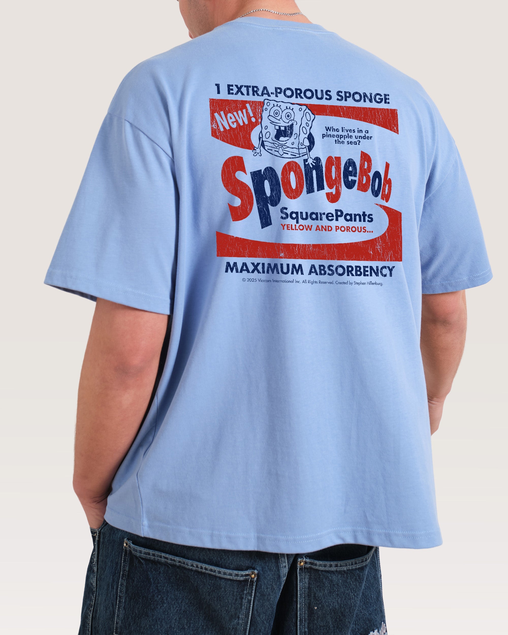 Spongebob Bob Oversized Tee