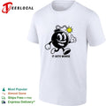 Bomb character walking thumbs up it gets worse shirt
