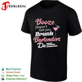 Booze Doesnt Get you Drunk Bartenders Do cocktail shirt