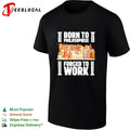 Born To Philosophise Forced To Work Philosophy graphic shirt