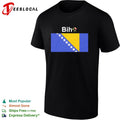 Bosnia Bih flag rose shirt