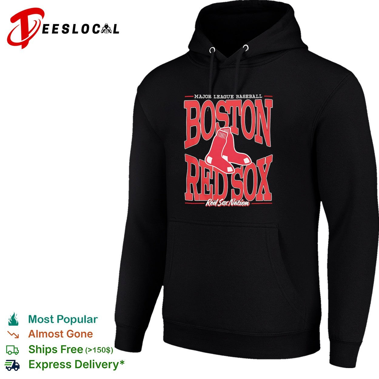 Boston Red Sox Major League Baseball nation socks shirt